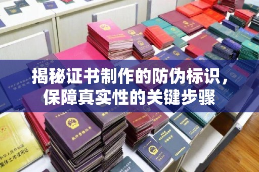 萧县揭秘证书制作的防伪标识，保障真实性的关键步骤