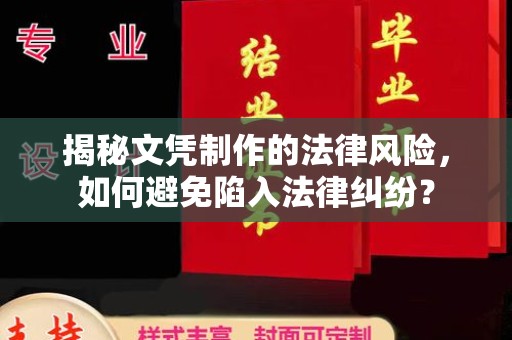 萧县揭秘文凭制作的法律风险，如何避免陷入法律纠纷？
